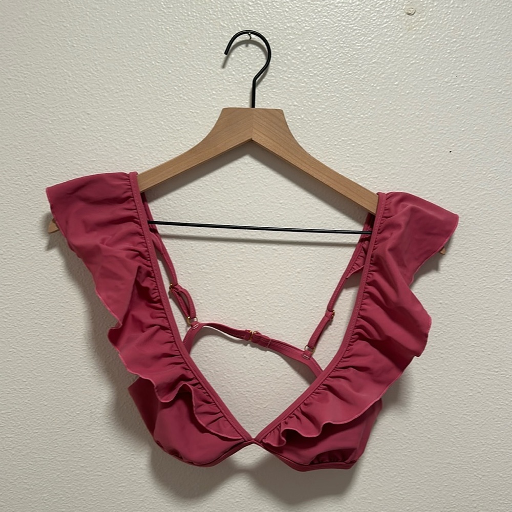 Beach Bunny Bikini Maroon, Cheeky